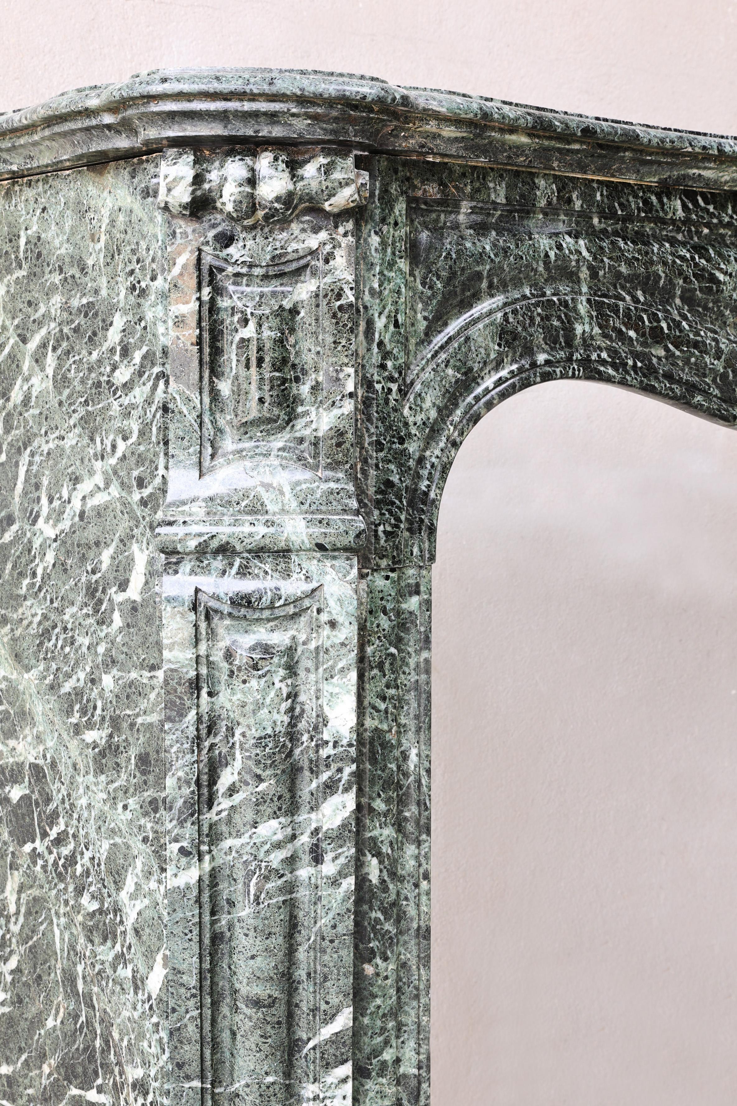 Antique marble fireplace For Sale 5