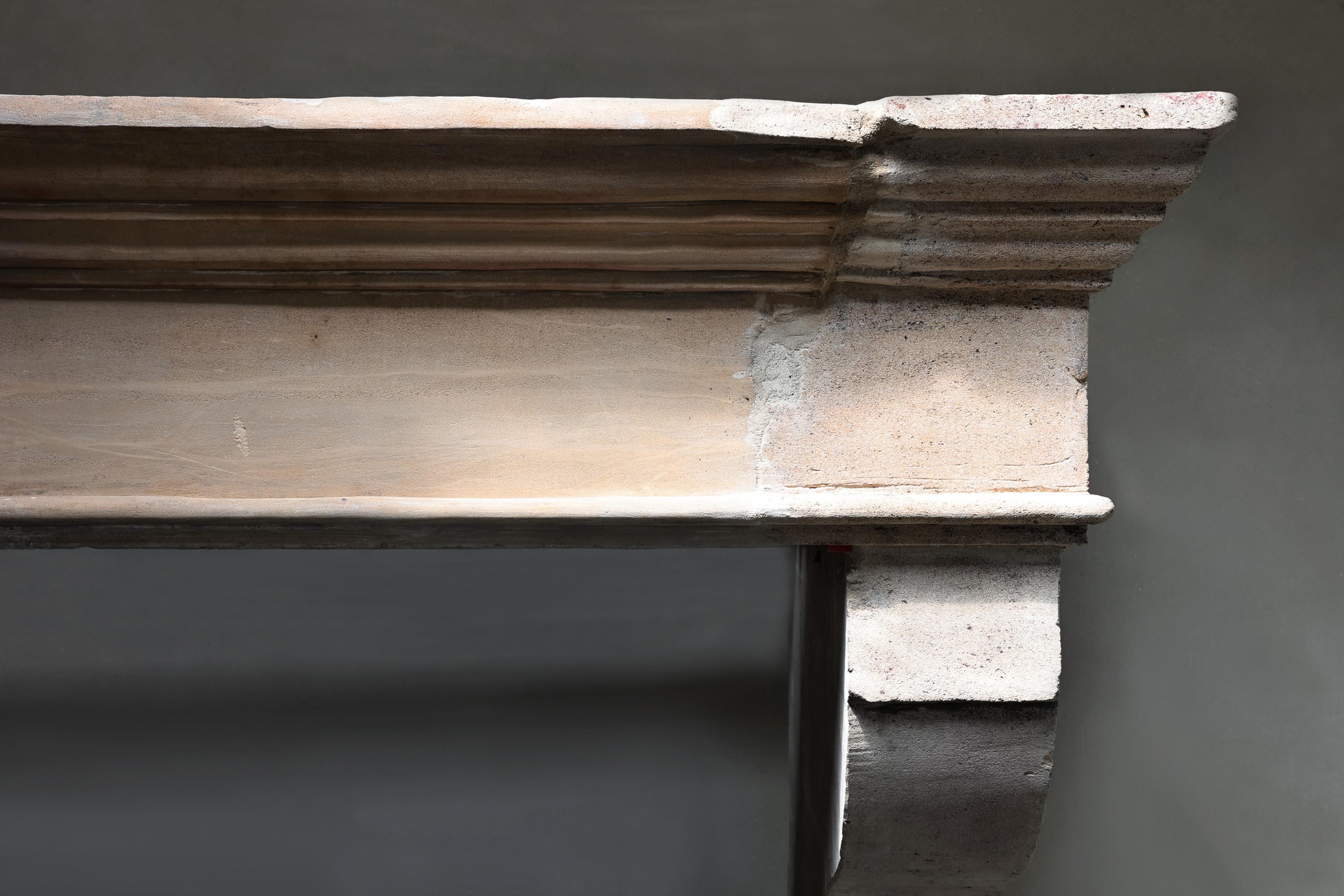Other Antique mantle in style of Campagnarde from the 19th century For Sale
