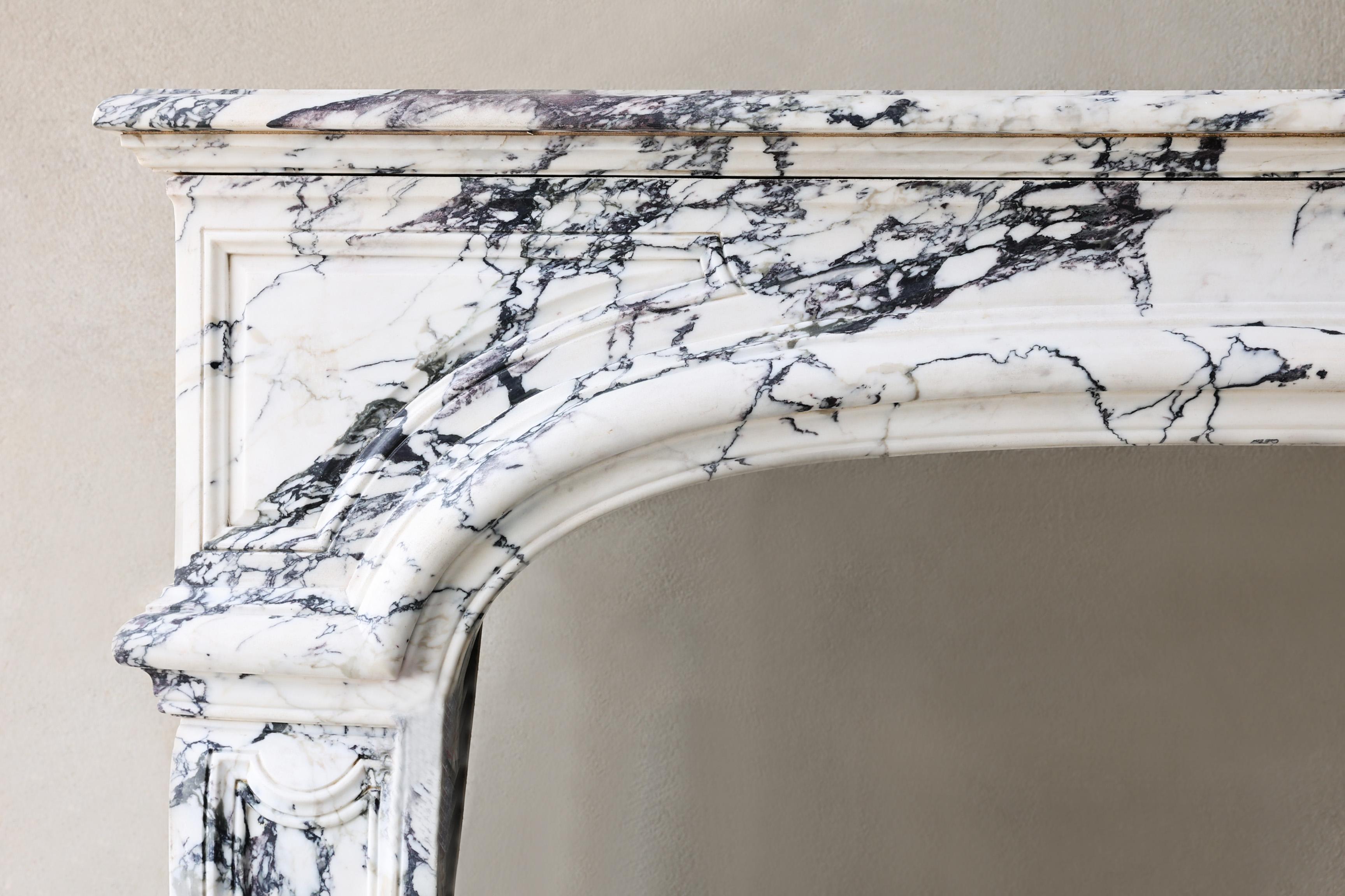 French Antique Mantel For Sale