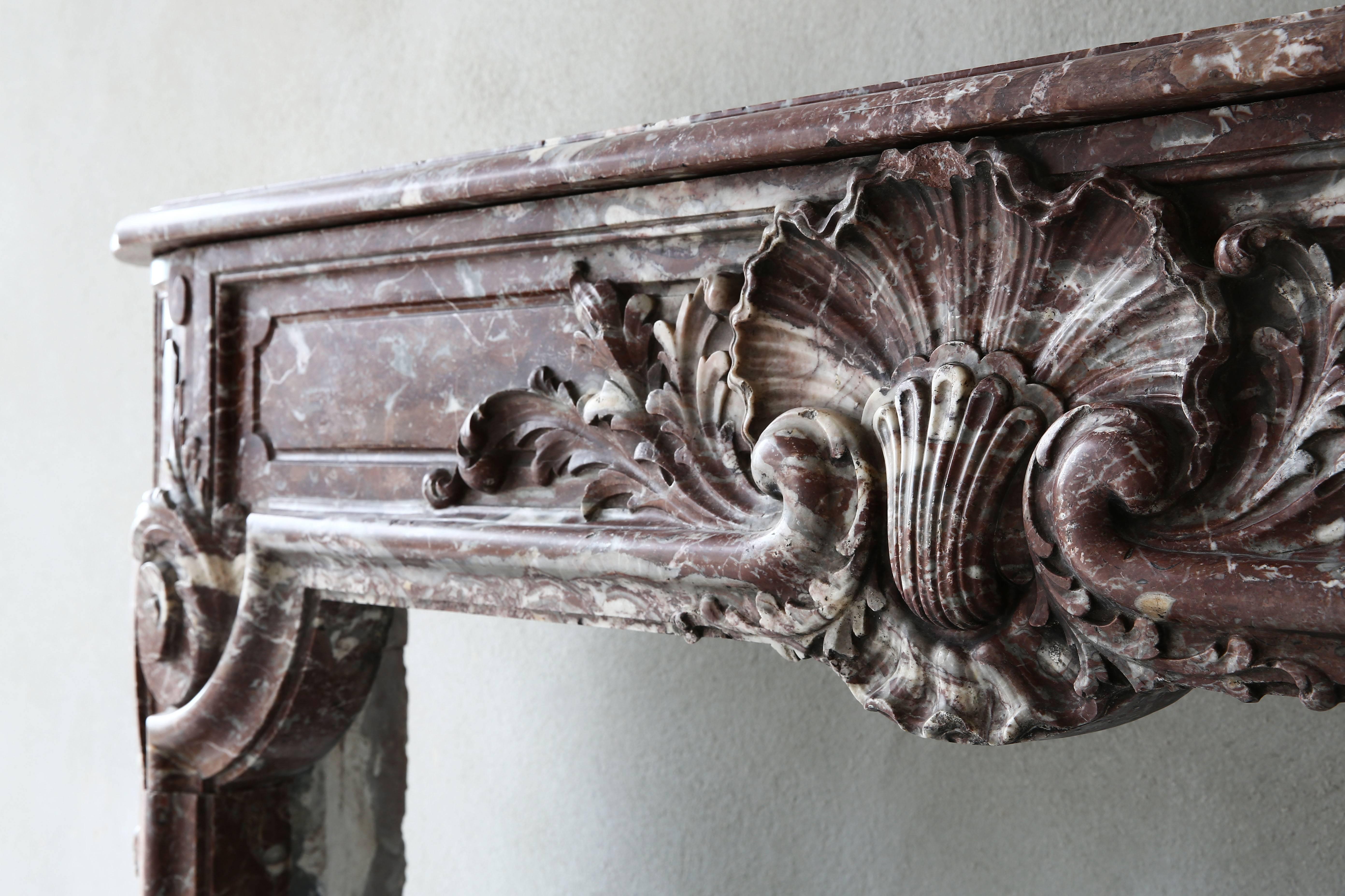 regency french marble mantle