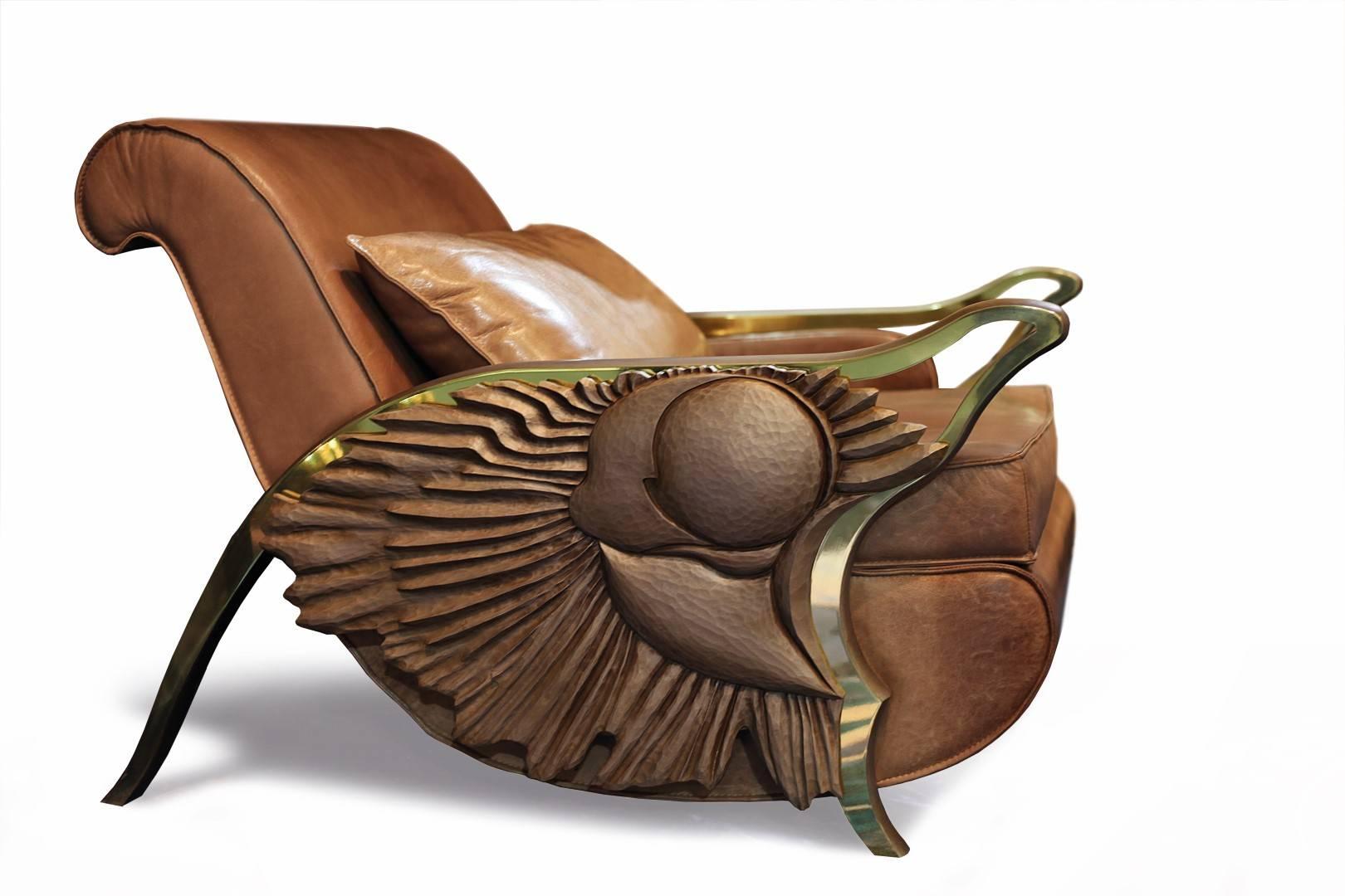 Modern 'Eternity' Limited Edition Lounge Armchair from Egli Design