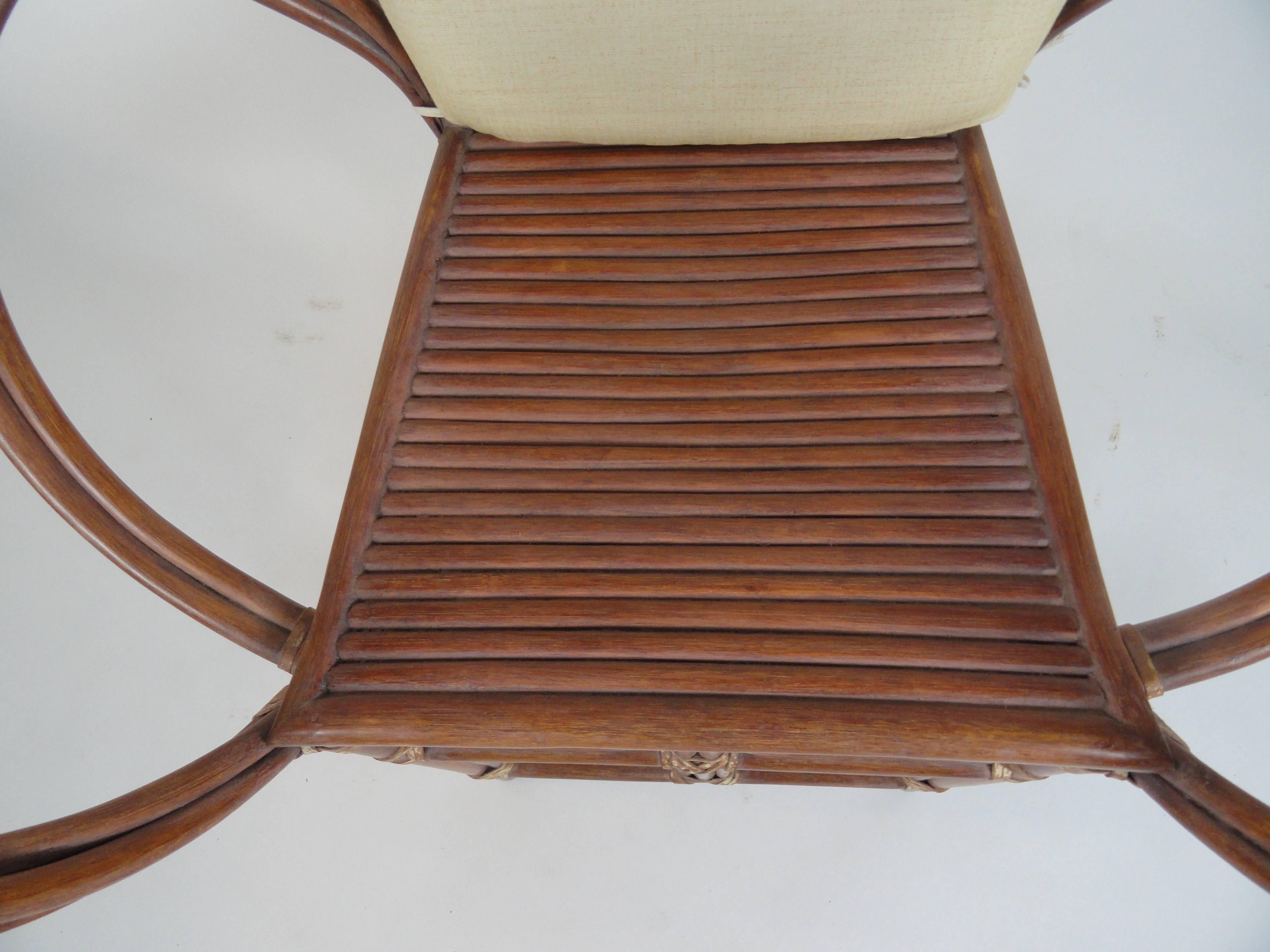 Pair of McGuire Butterfly Chairs 1