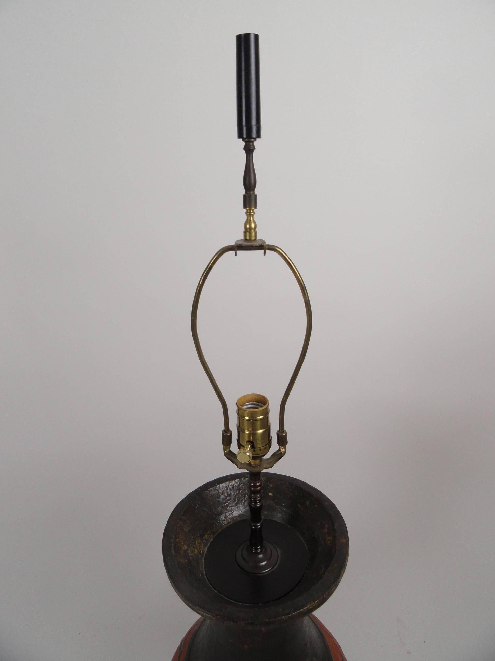 20th Century Etruscan Style Lamp For Sale