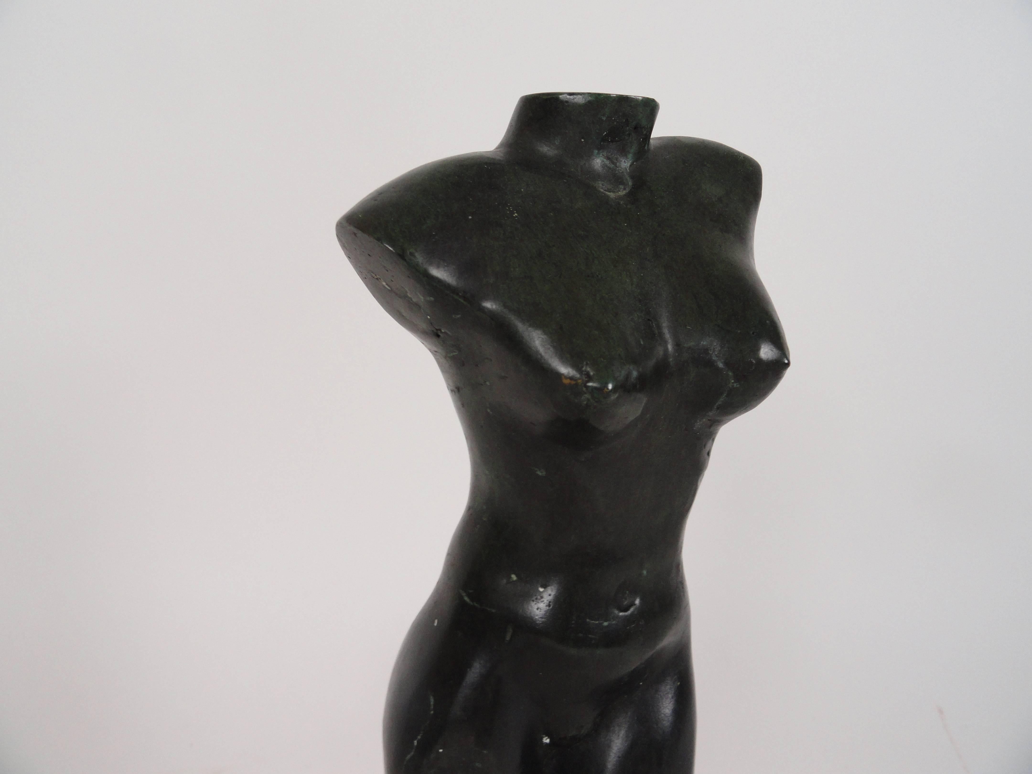 Mid-20th Century Venus Metal Sculpture For Sale