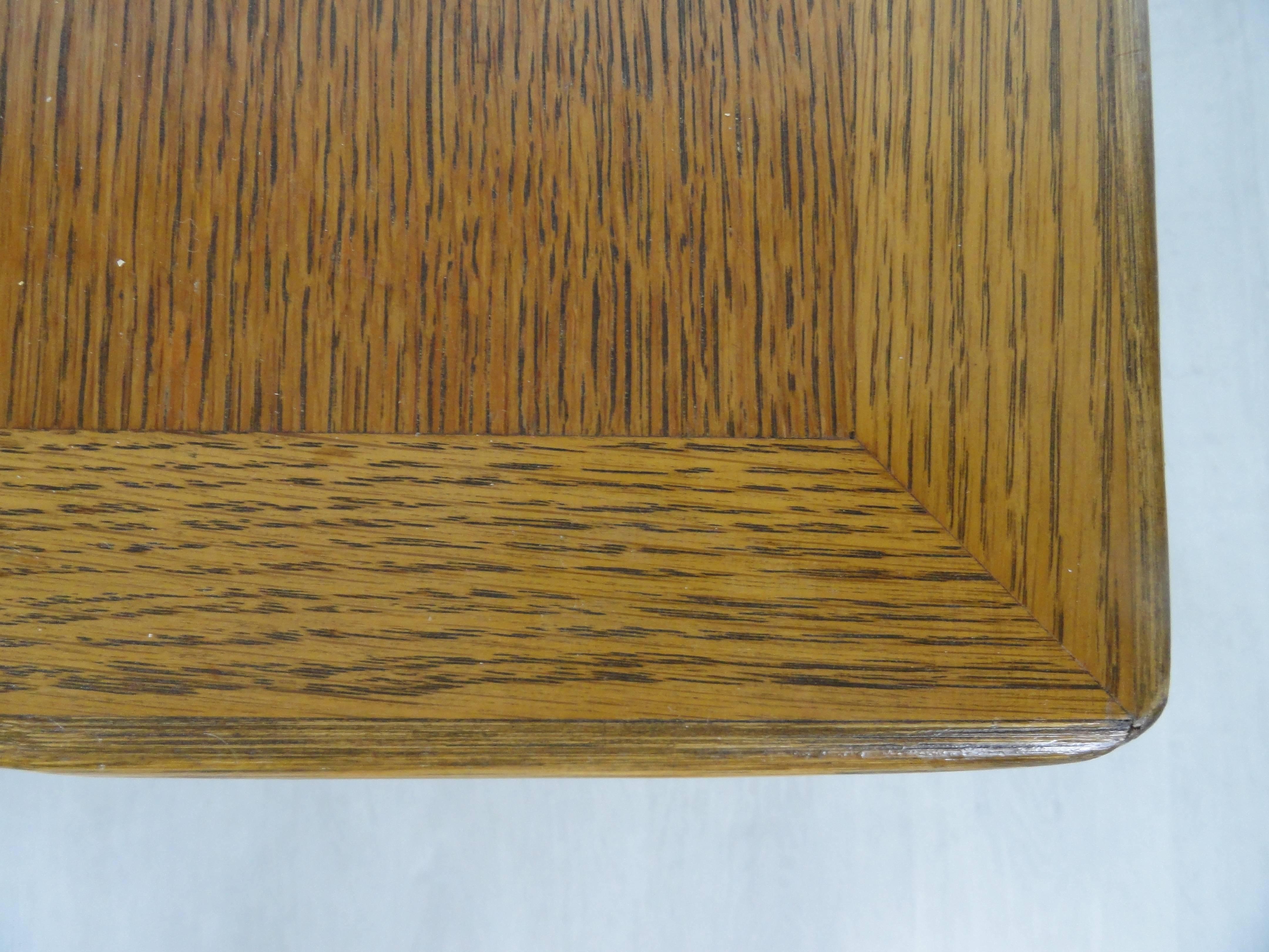 American McGuire Side Walnut Table For Sale
