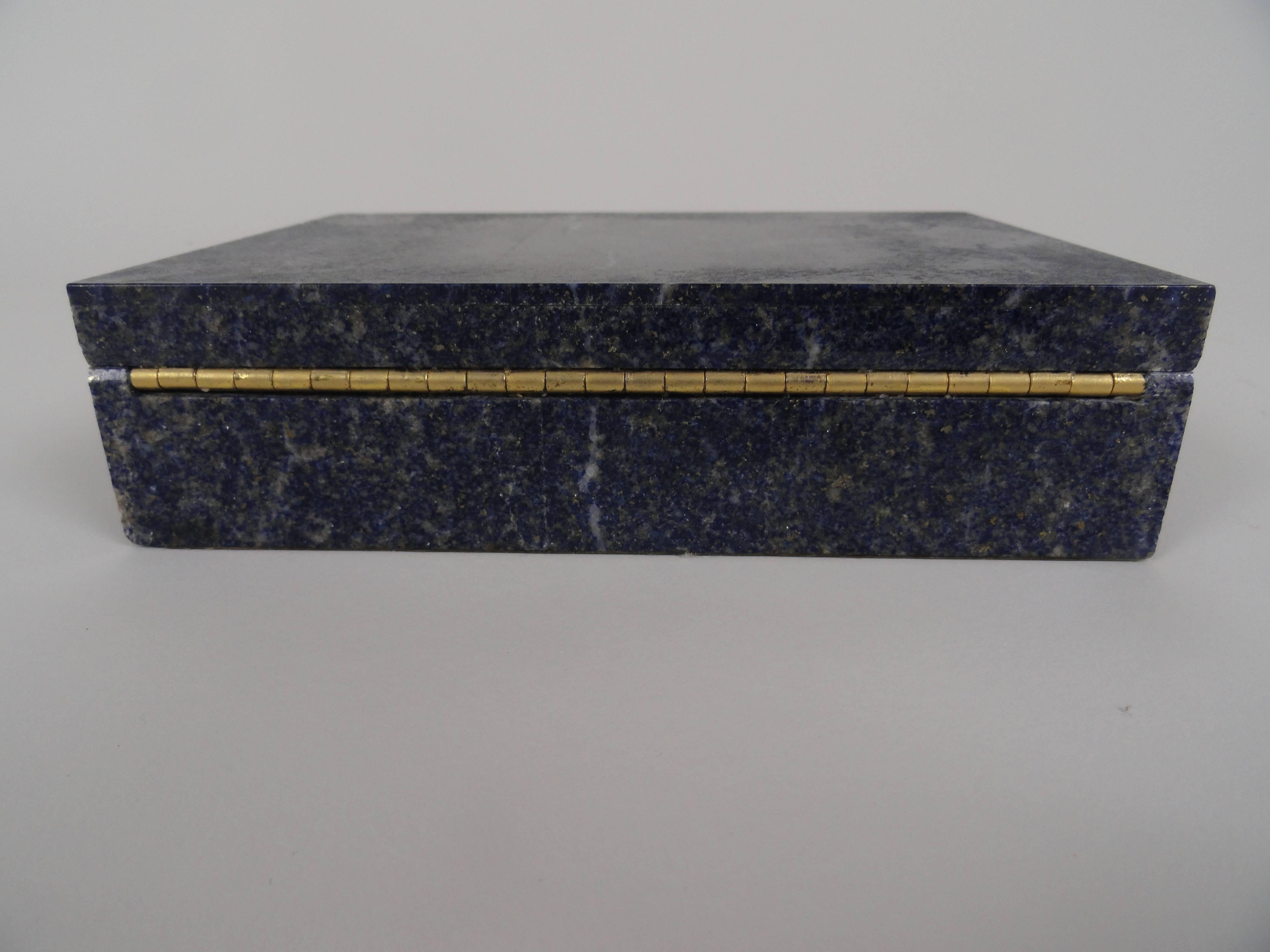 Lapis Lazuli Box For Sale 2