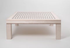 Large Aqua Coffee Table