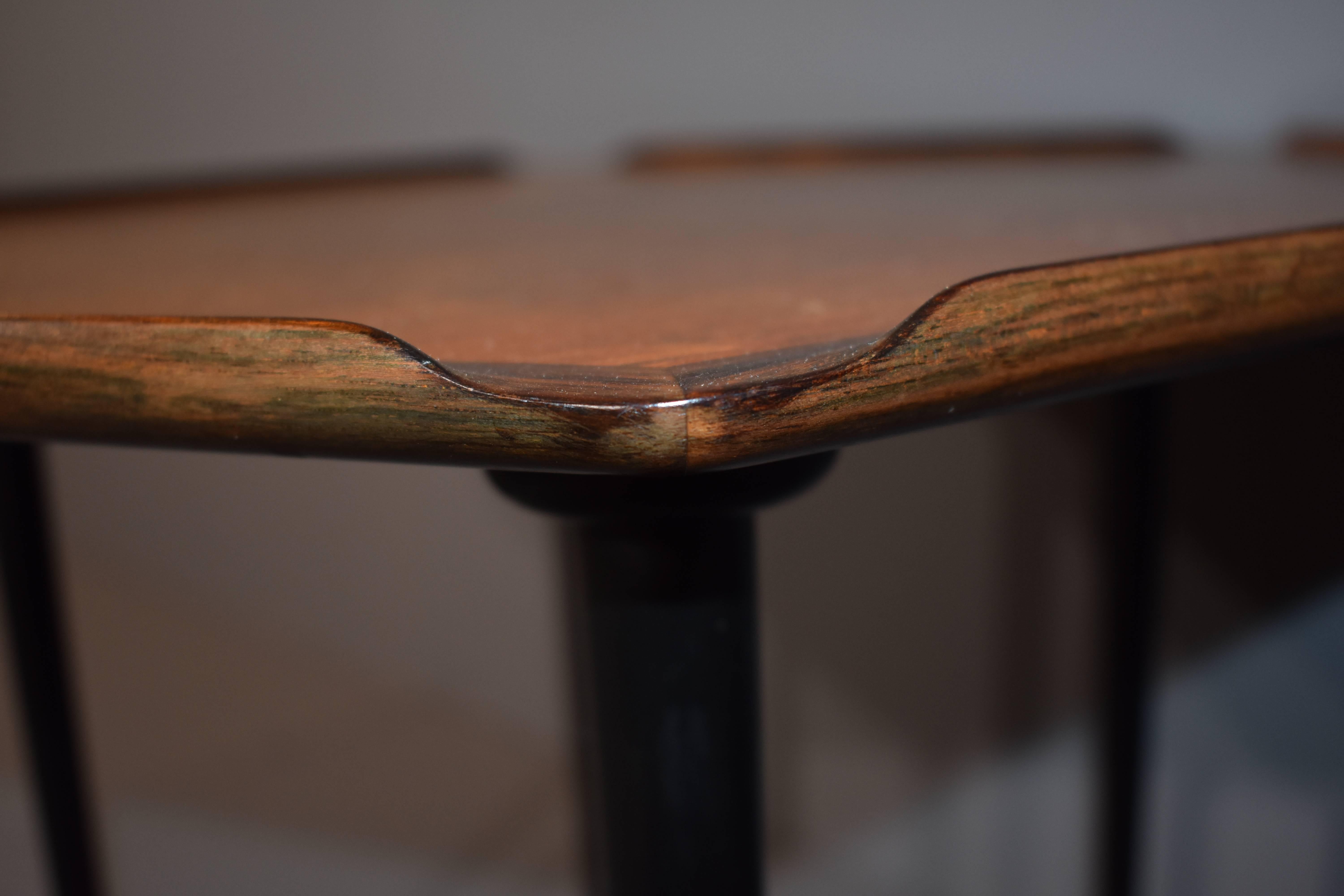 Scandinavian Modern Rare Danish Mid-Century Rosewood Side Table For Sale