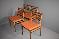Erling Torvits Rosewood Mid-Century Dining Chairs