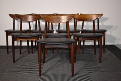 Harry Ostergaard Rosewood Dining Chairs Model 58