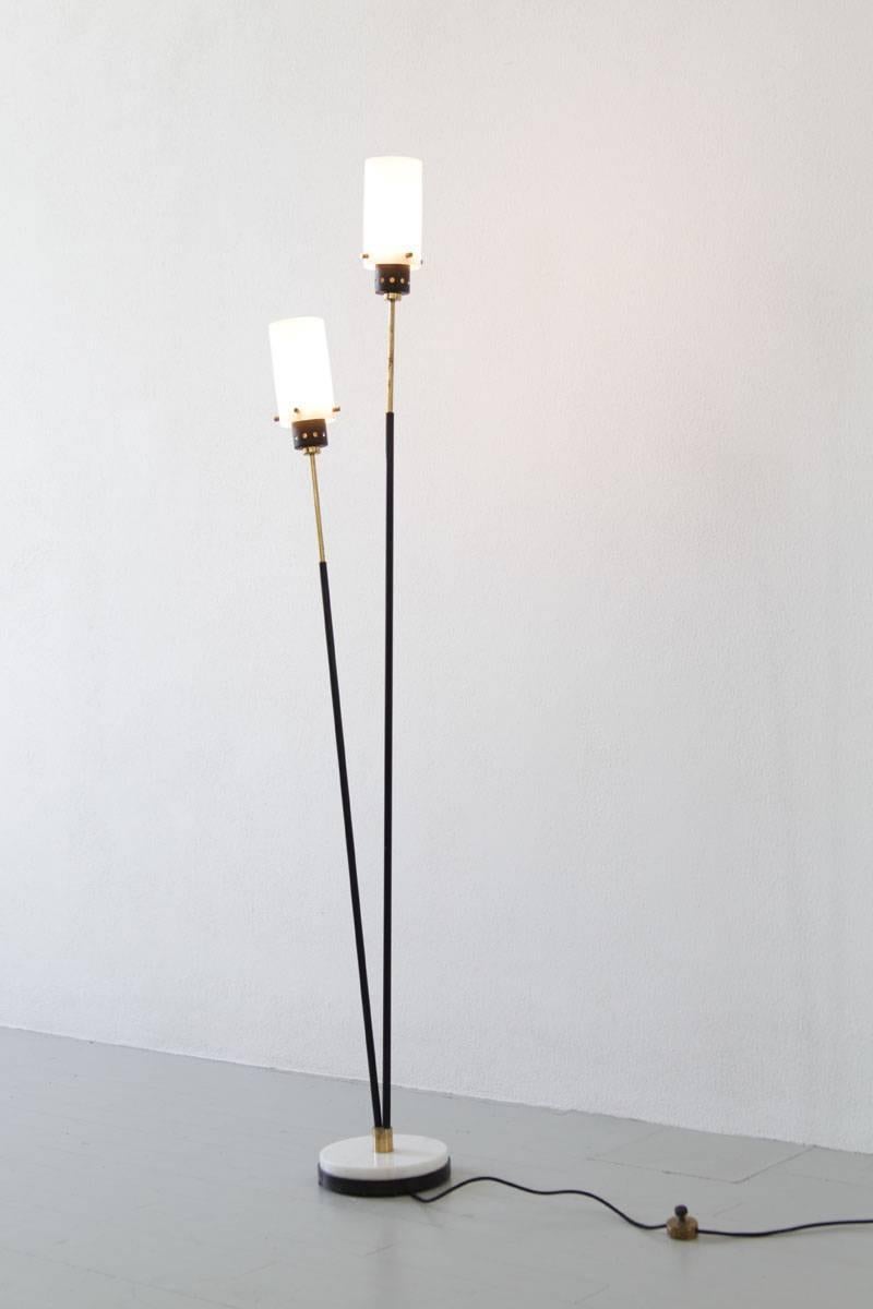 Pair of Italian Floor Lamps by Stilnovo, 1950s 3