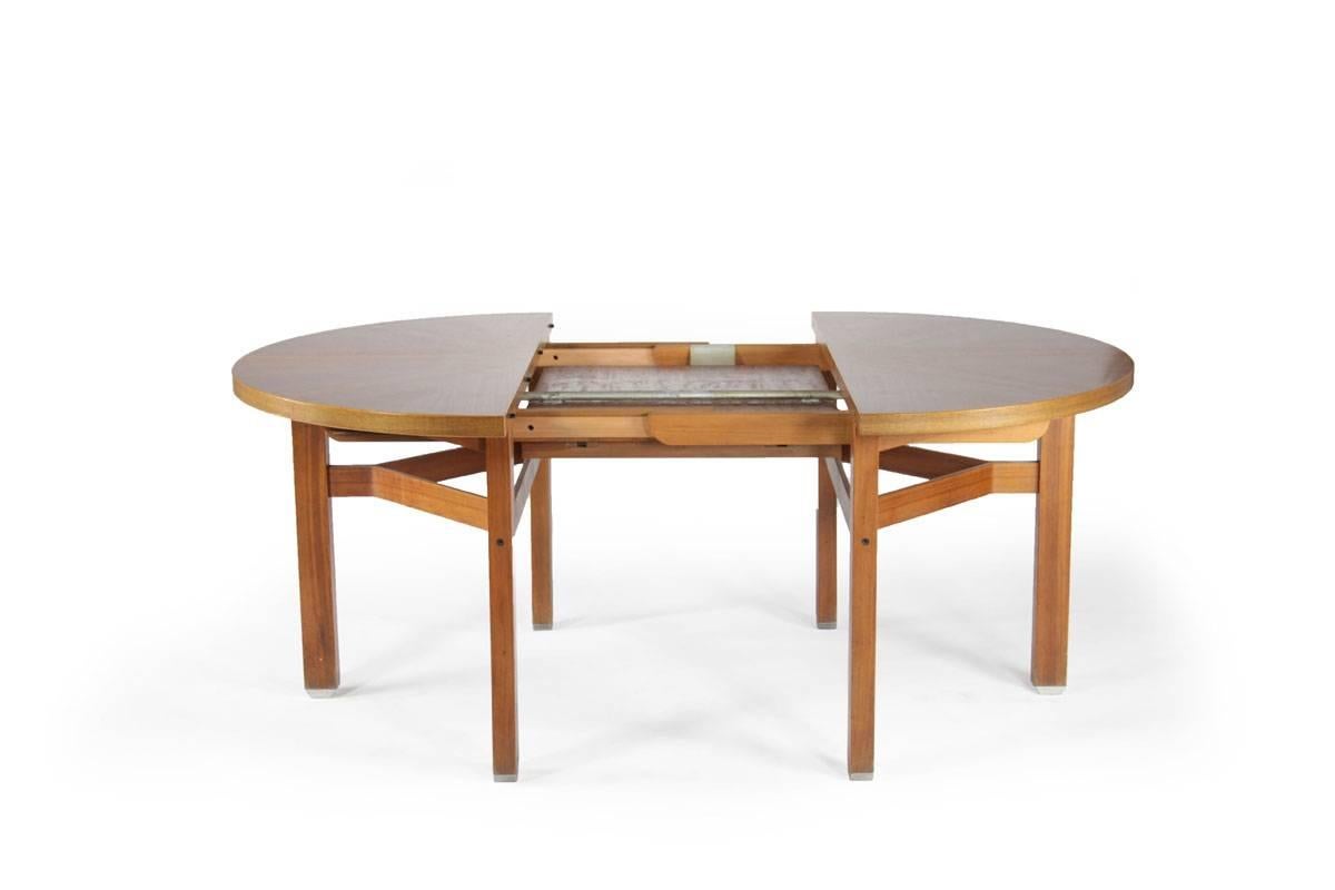 Ico Parisi Wooden Dining Table, Italy, 1960s For Sale 1