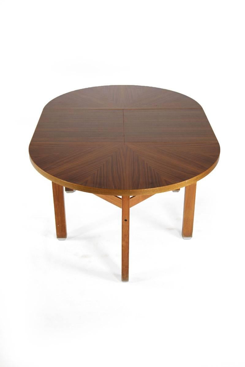 Italian Ico Parisi Wooden Dining Table, Italy, 1960s For Sale