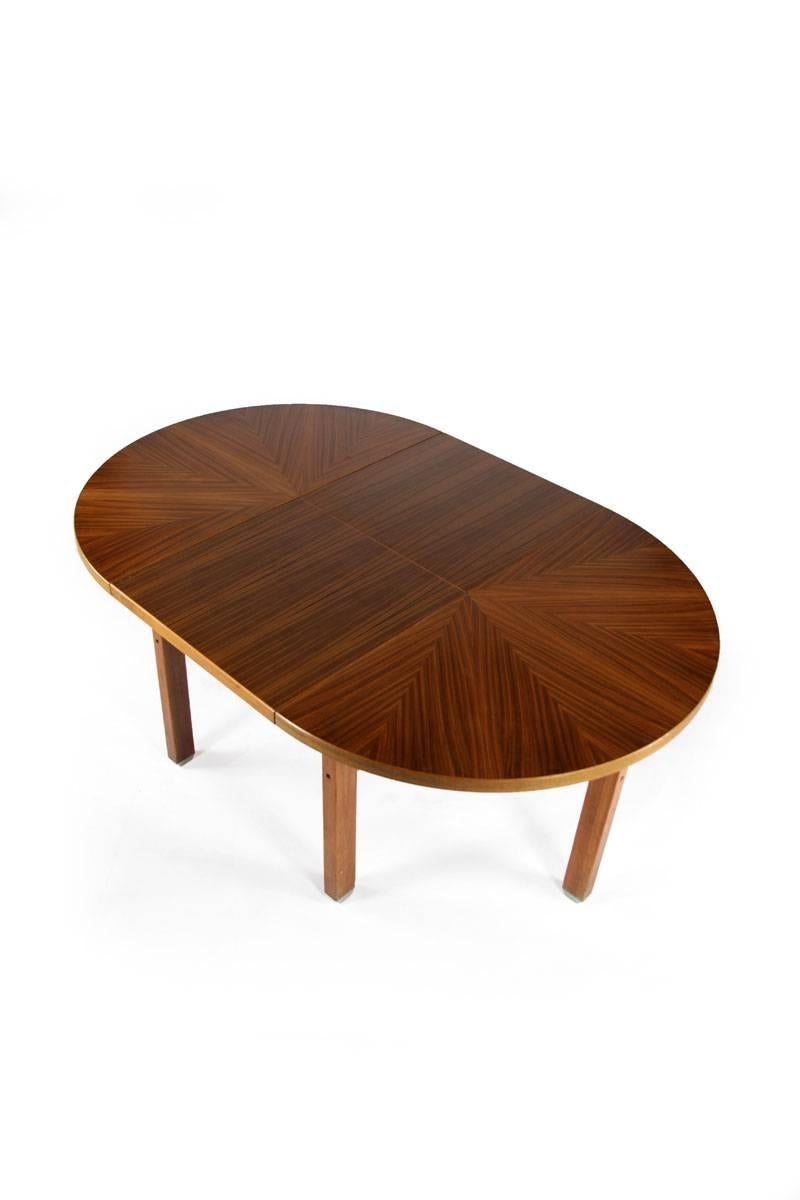 Mid-Century Modern Ico Parisi Wooden Dining Table, Italy, 1960s For Sale
