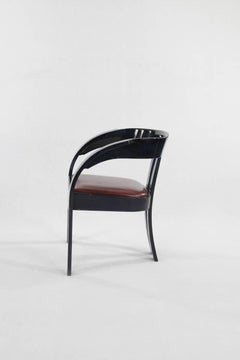 Elisa Chairs by Giovanni Bassi for Poltronova, Set of Six