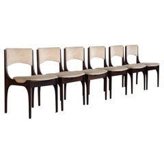 Set of Six “Beatrice” Dining Chairs by Giuseppe Gibelli for Sormani, Italy, 1960