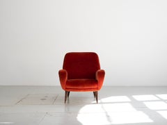 Pair of armchairs, Model 830, by Gianfranco Frattini for Cassina, Italy, 1954
