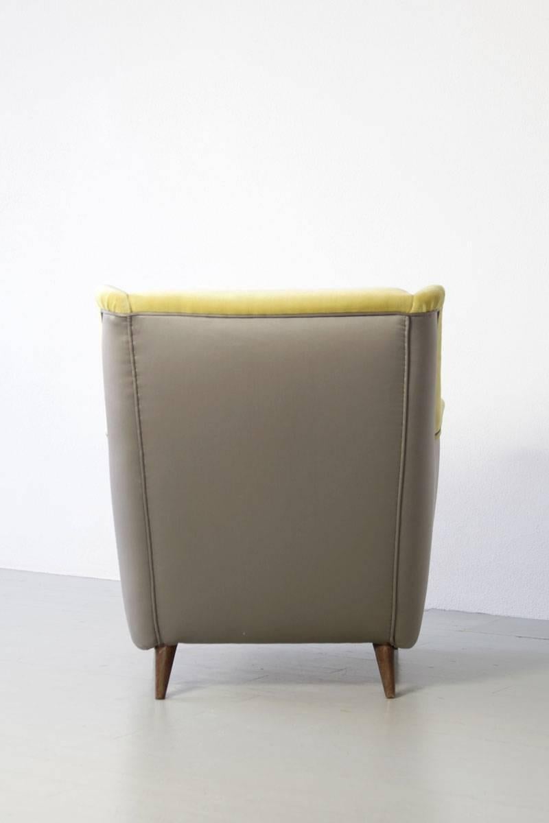 Fauteuils Modèle 809 conçus par Figli de Amadeo dei Cassina pour Cassina, années 50 en vente 2