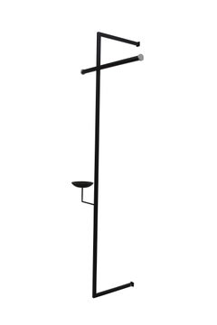 Black Metal Wardrobe Bestrong Contemporary Minimalist Coat Rack