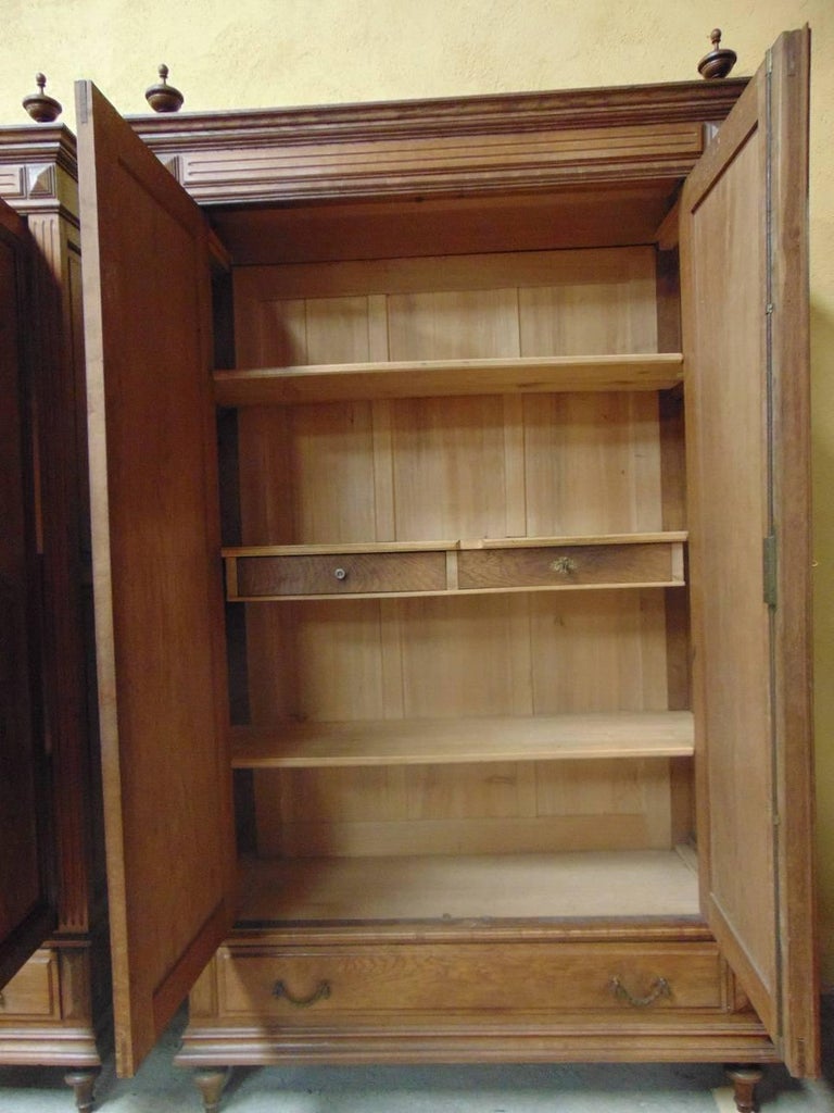 Armoire Matching Pair of Oak, circa 1900 at 1stDibs