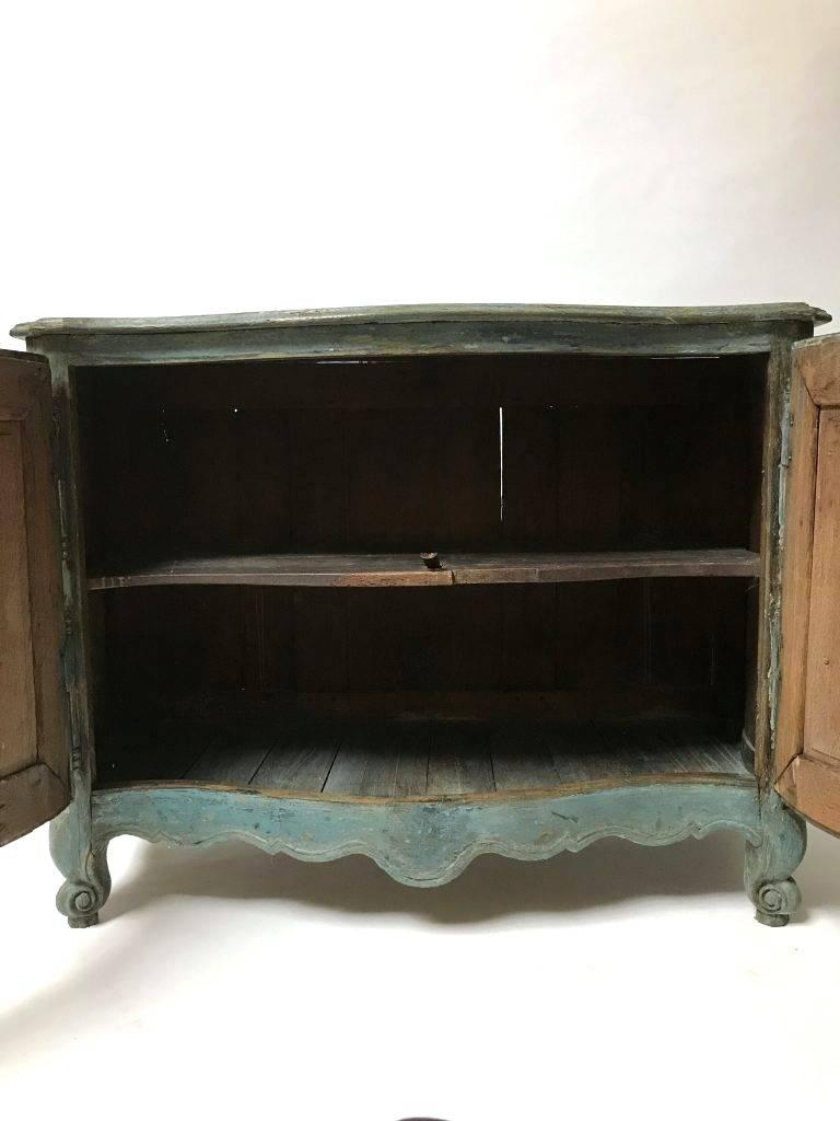Régence 18th Century French Regence Period Painted Buffet
