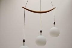 Rare Ceiling Light Model 512 Pendant by Uno & Östen Kristiansson for Luxus