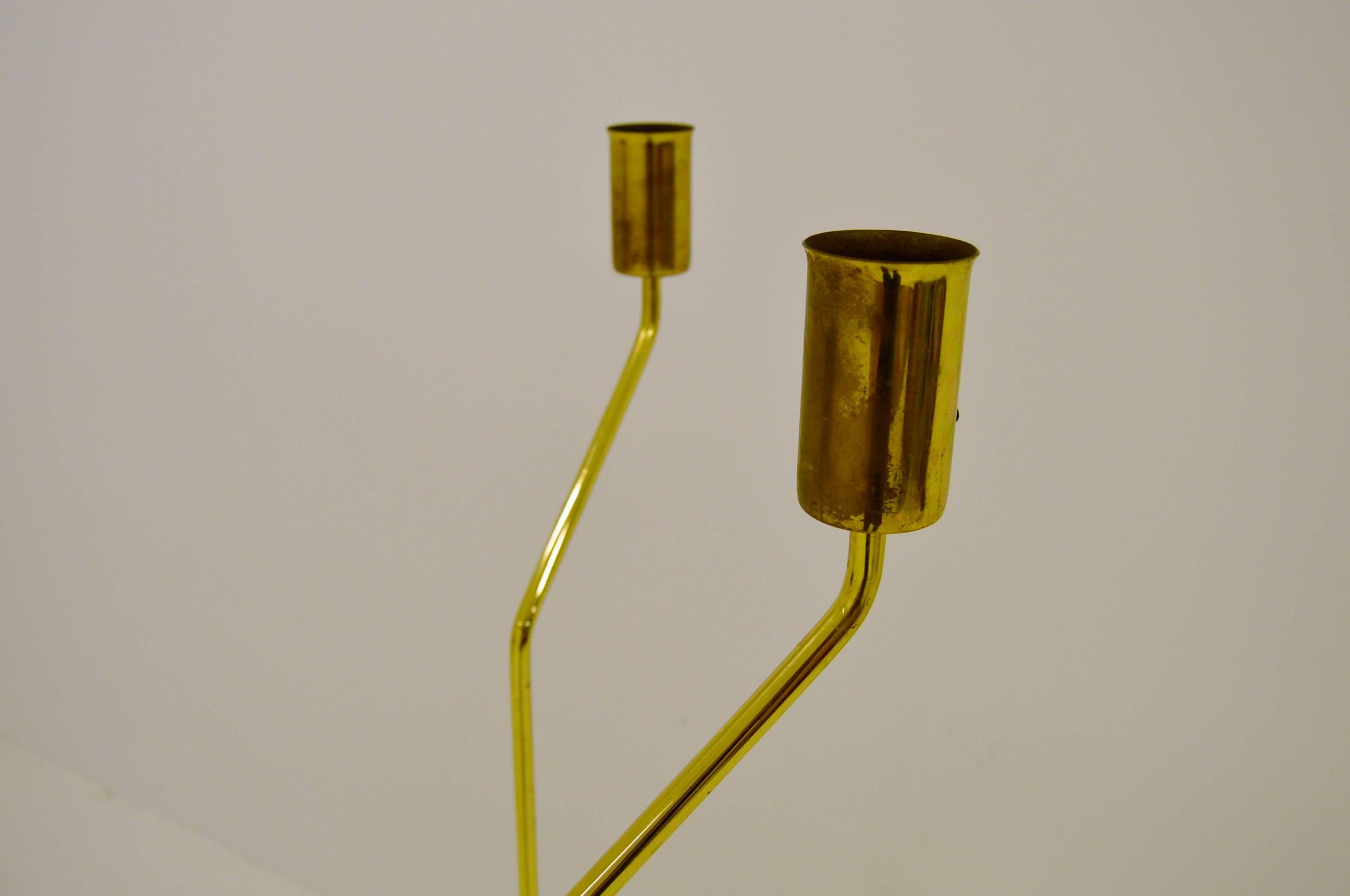 Pair of Brass Bergboms Floor Lamps For Sale 2