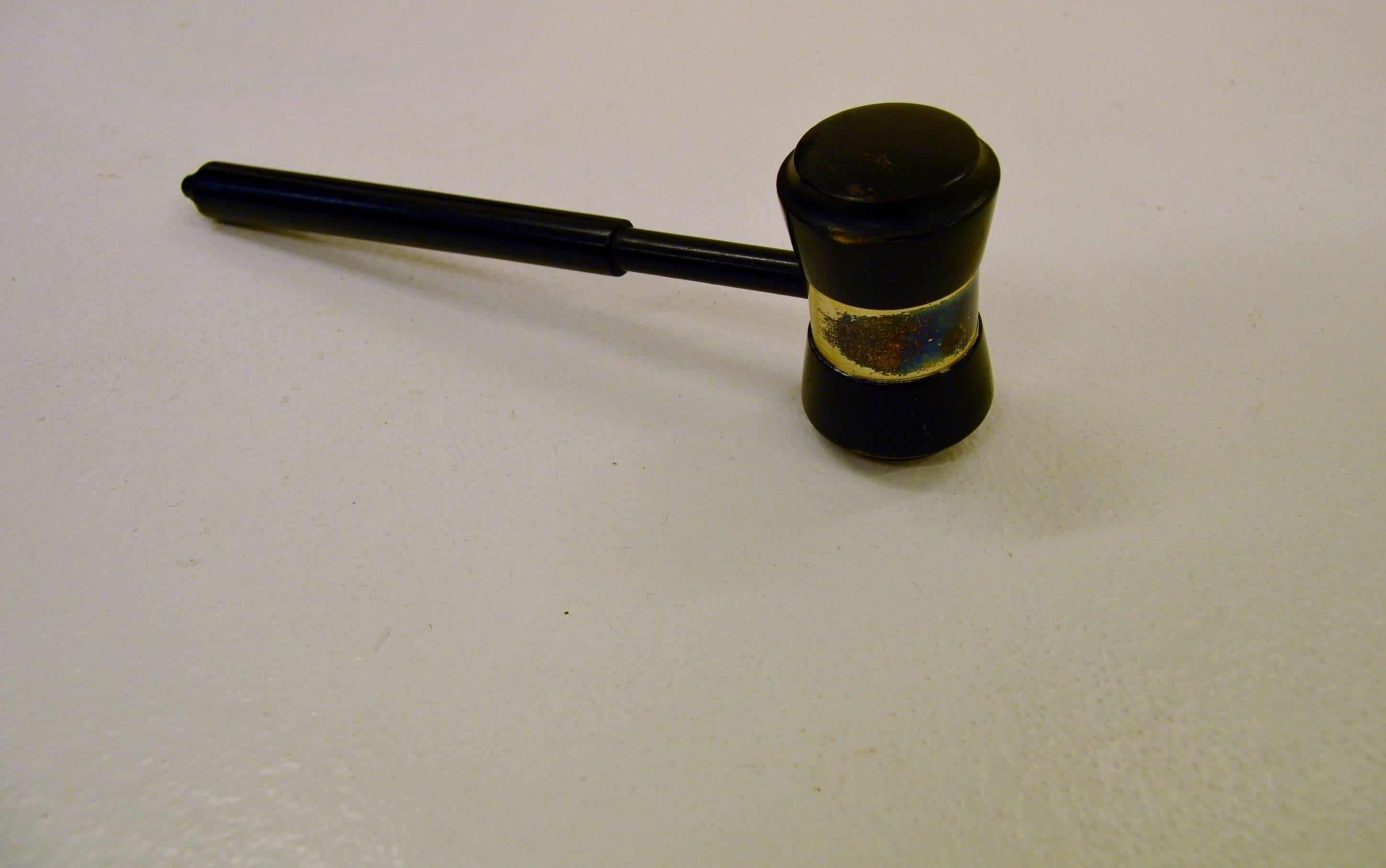 Mid-20th Century Exclusive Chairman or Auctioneer Gavel For Sale