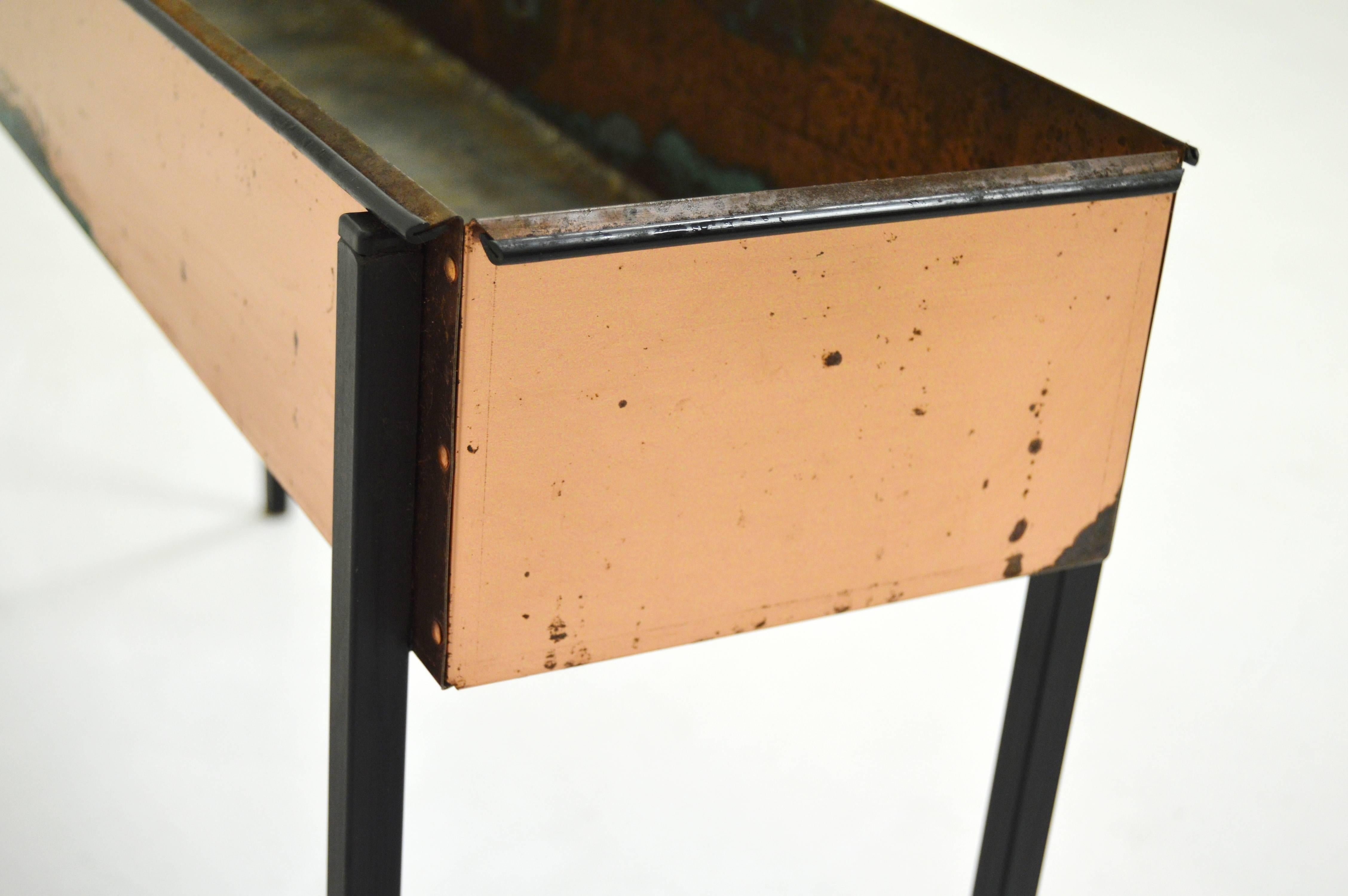 Swedish Hans-Agne Jakobsson Copper Planter for Flowers