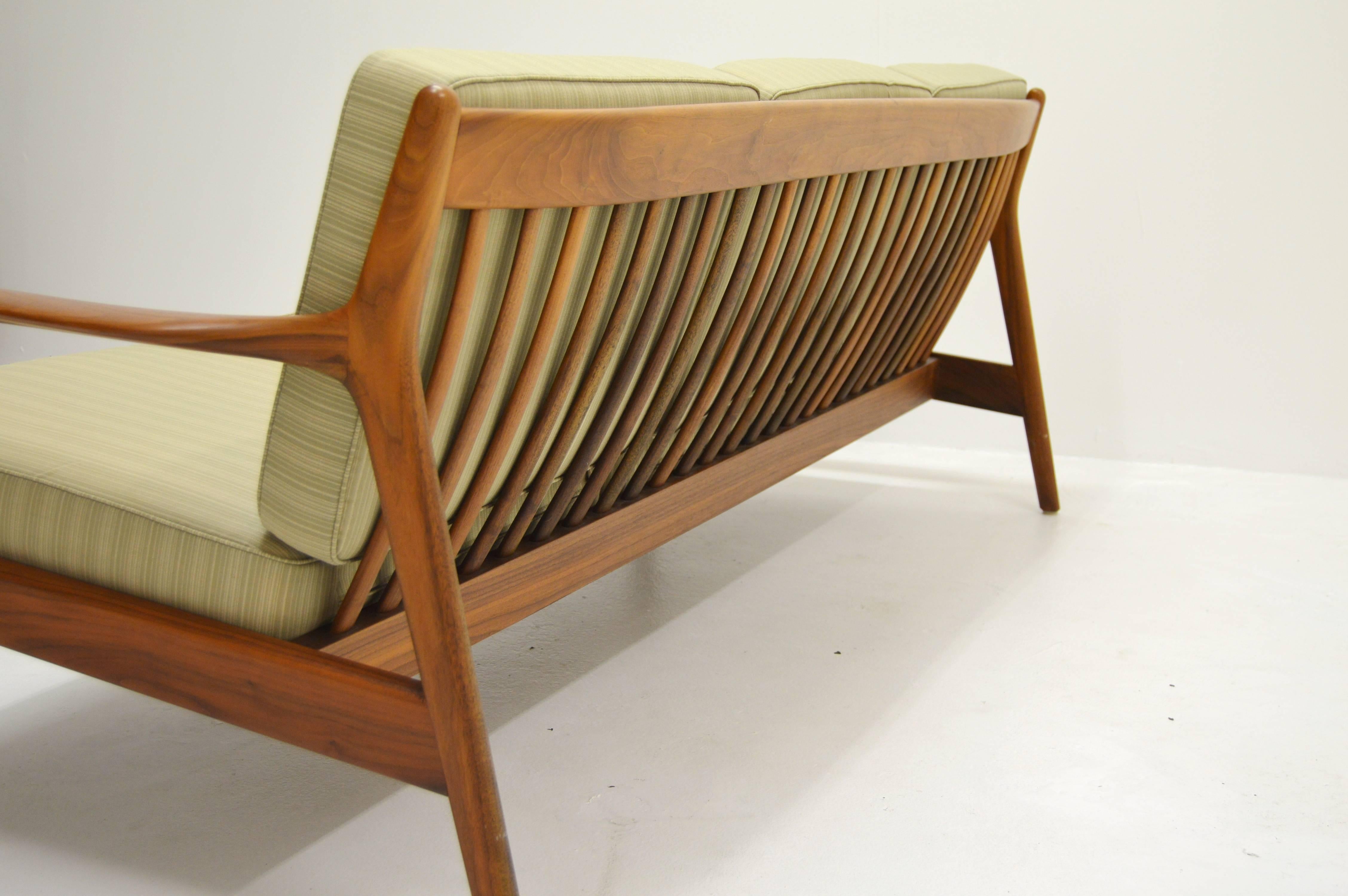 Swedish 1960s Folke Ohlsson USA 75 Sofa by DUX For Sale