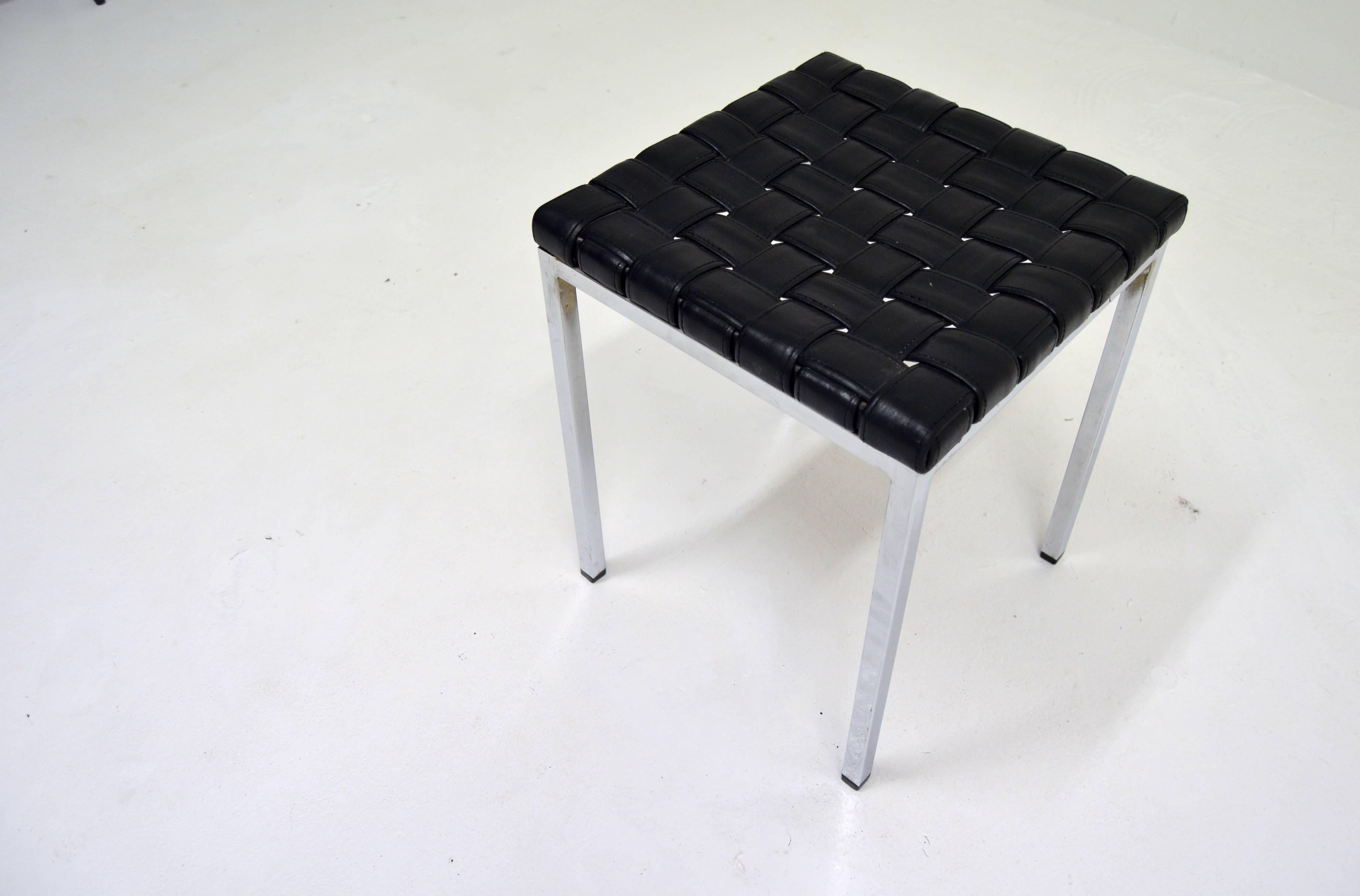 Finnish Vintage Ottoman by Asko, Finland, circa 1960 For Sale