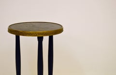 1930s Table with Copper and Brass Top