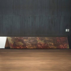 Arty High-Tech Suspended Console