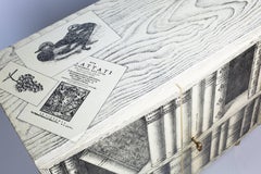 Midcentury Piero Fornasetti Trompe L'oeil Cabinet Vintage, 1960s