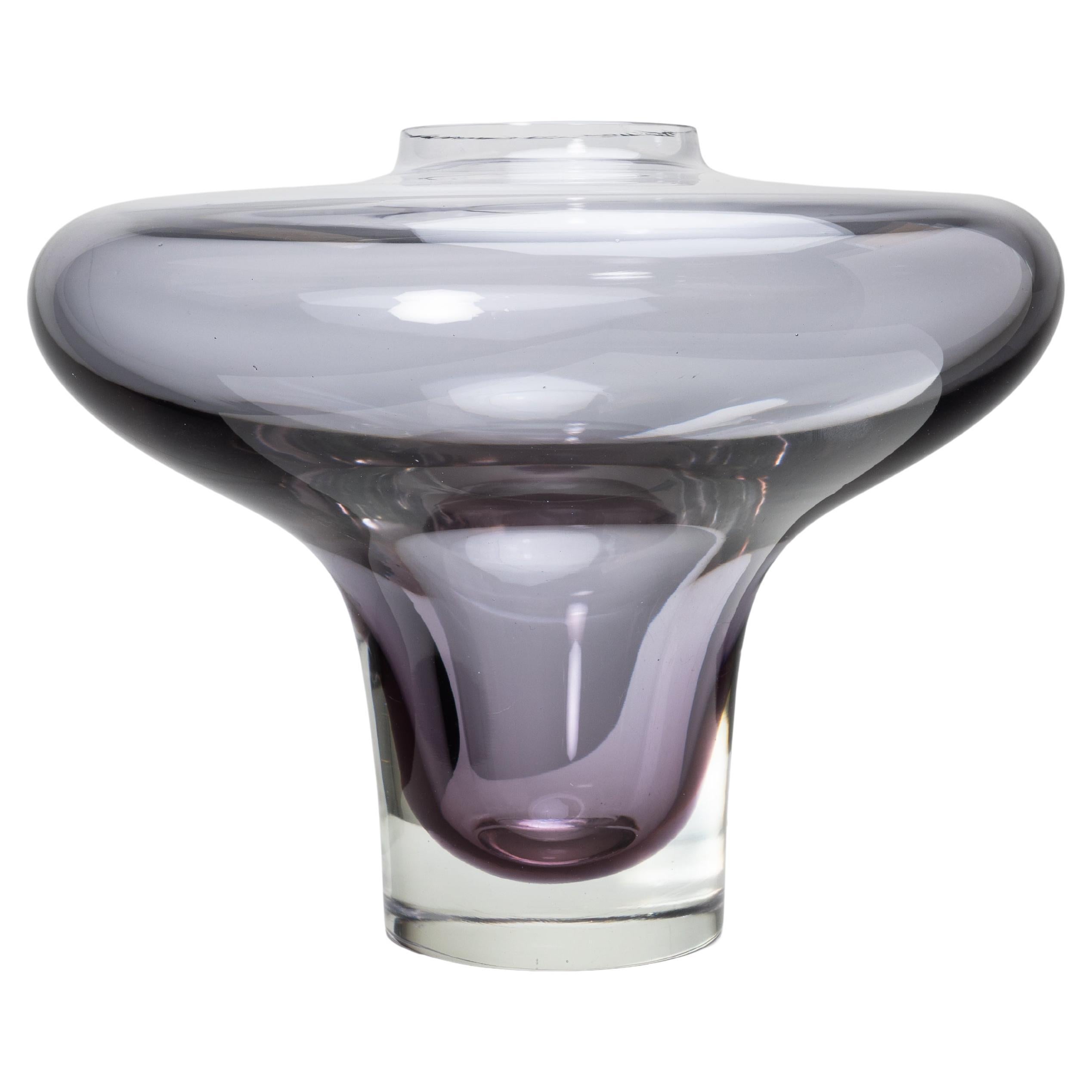 Vaso in vetro di Murano di Mario Pinzoni