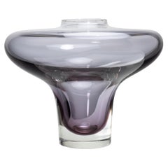 Murano glass vase by Mario Pinzoni