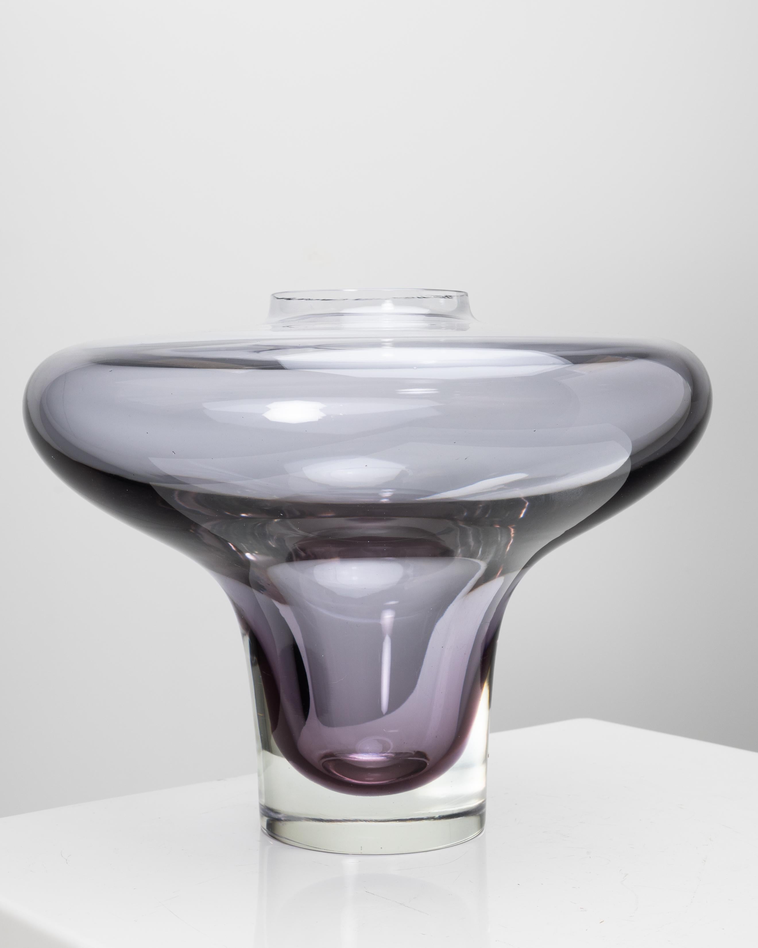 Vaso in vetro di Murano di Mario Pinzoni in vendita 1