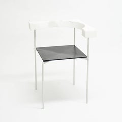 Contemporary Corner Chair in Marble