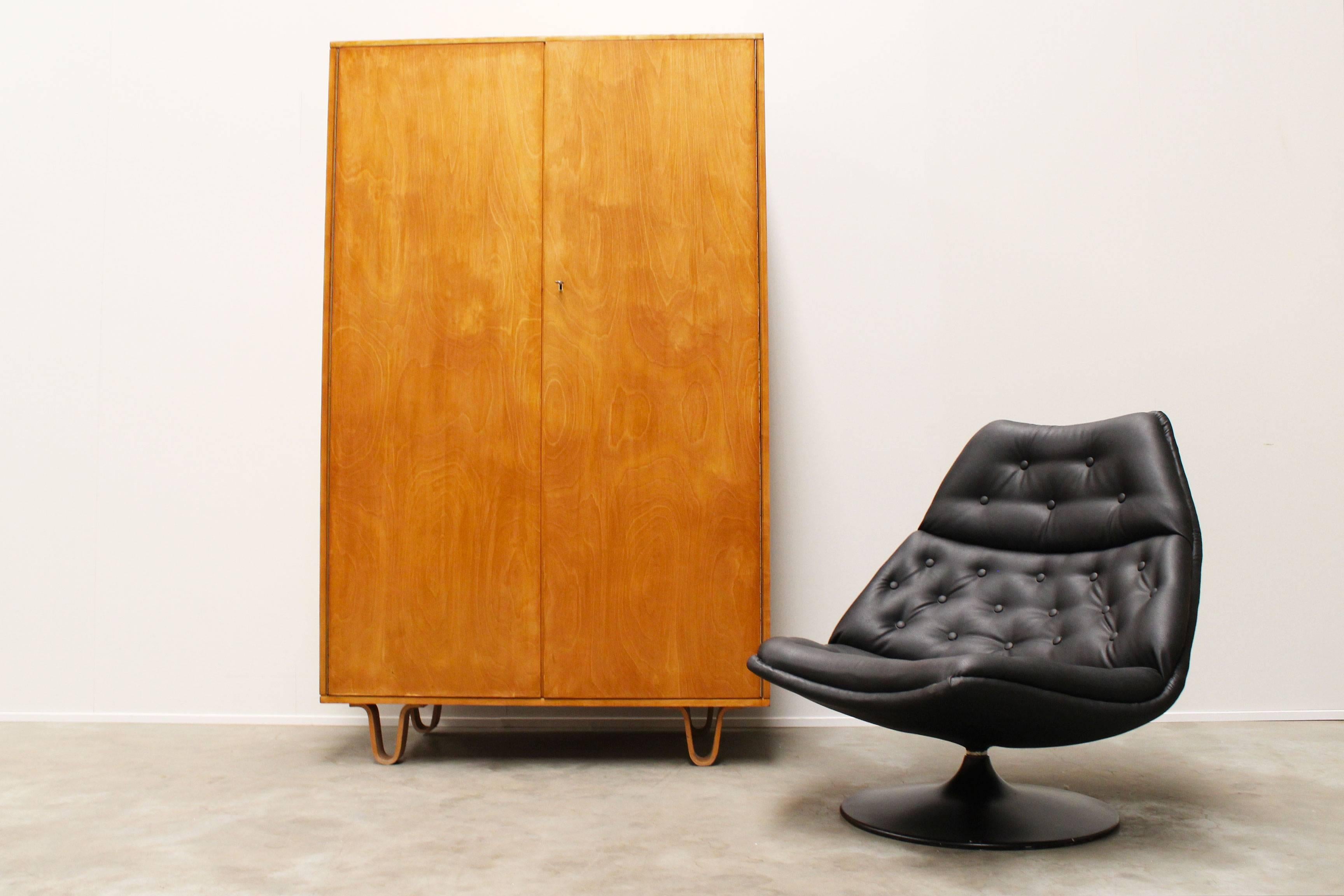 Mid-Century Modern Midcentury F510 Swivel Lounge Chair by Geoffrey Harcourt for Artifort, 1960