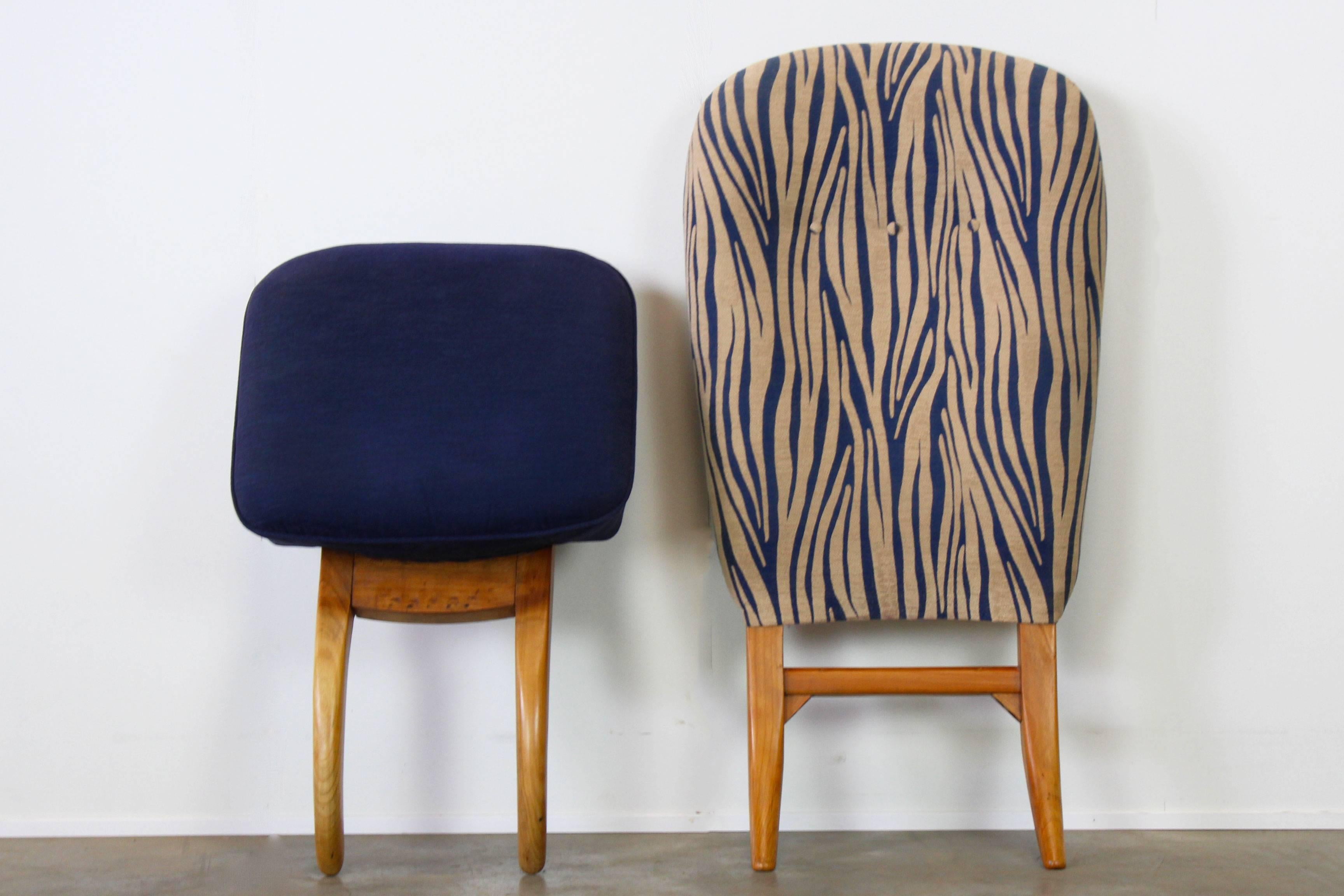Mid-20th Century Dutch Design Congo Chair Designed by Theo Ruth for Artifort, 1950