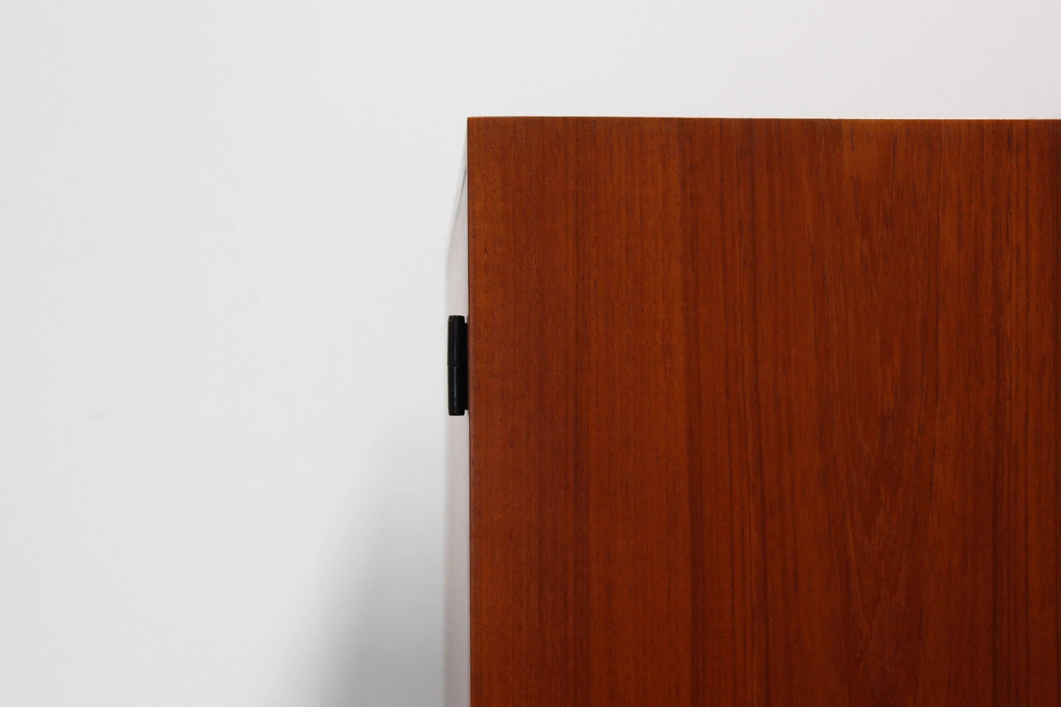 Dutch KU16 Japanese Series Wardrobe or Cabinet by Cees Braakman for Pastoe Teak Black