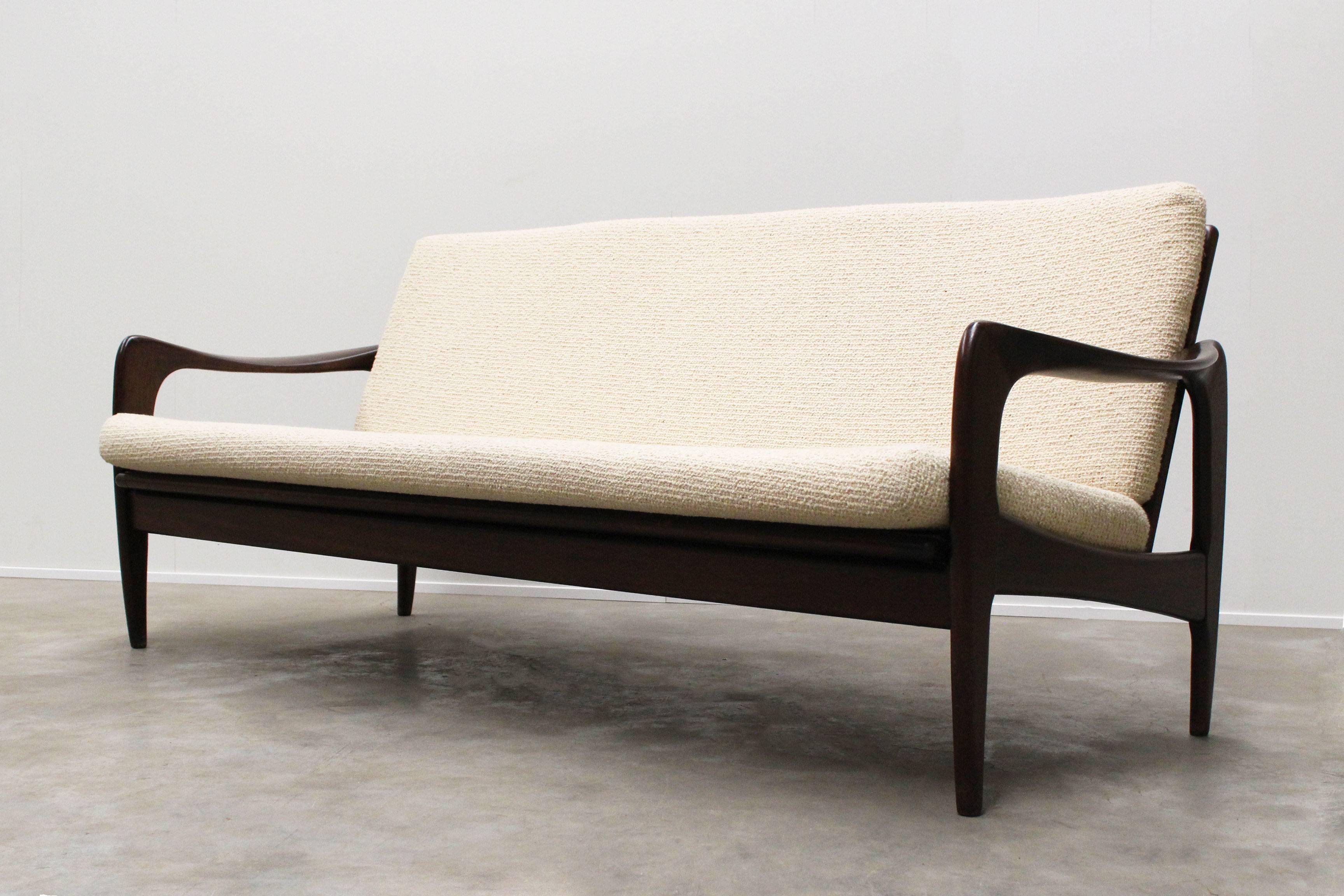 Lounge Set / Living Room Set Teak White by De Ster Gelderland Dutch Design, 1960 1