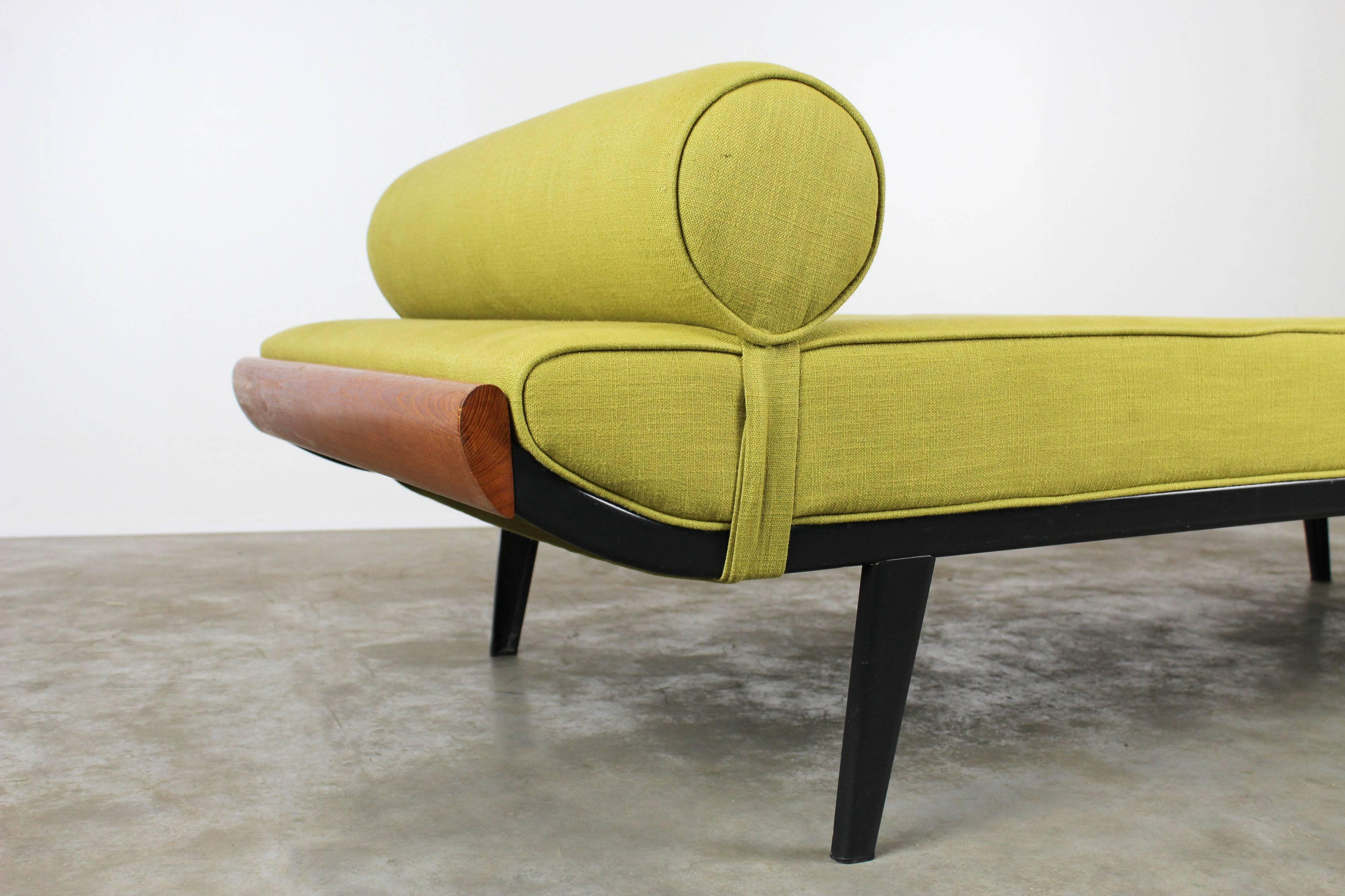 Cleopatra Daybed by Dick Cordemeijer for Auping, 1953, Dutch Design Black Green 2