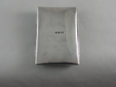 Arts & Crafts Silver and Enamel Compact Mirror