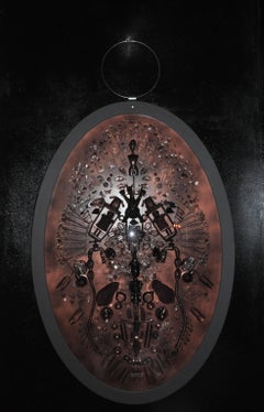 Carina Wagenaar Design Wall Hanging Medallion "Wheel of Fortune"