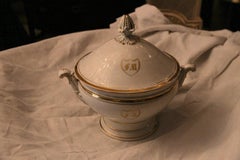 Porcelain Dining Set by Valentine, circa 1830