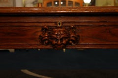 Trader Desk in Blond Oak-Tree, Second Part of the 19th Century