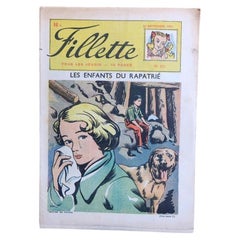 1951 French Fillette Illustrated Magazine, No. 271 - 2C190