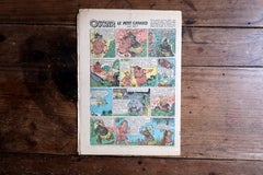 1950 French Fillette Magazine No. 186, Illustrated Fairy-Tale Cover - 2C209