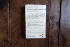 1973 Diderot Jacques le Fataliste, French Gallimard Folio Paperback - 2C255